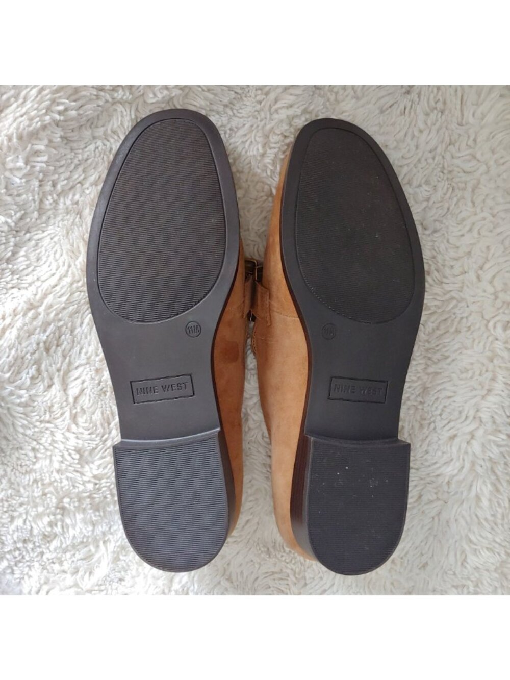 Nine West Lilma Loafer Horsebit Preppy Old Money Staple Suede Office Shoe 11 - Picture 13 of 14